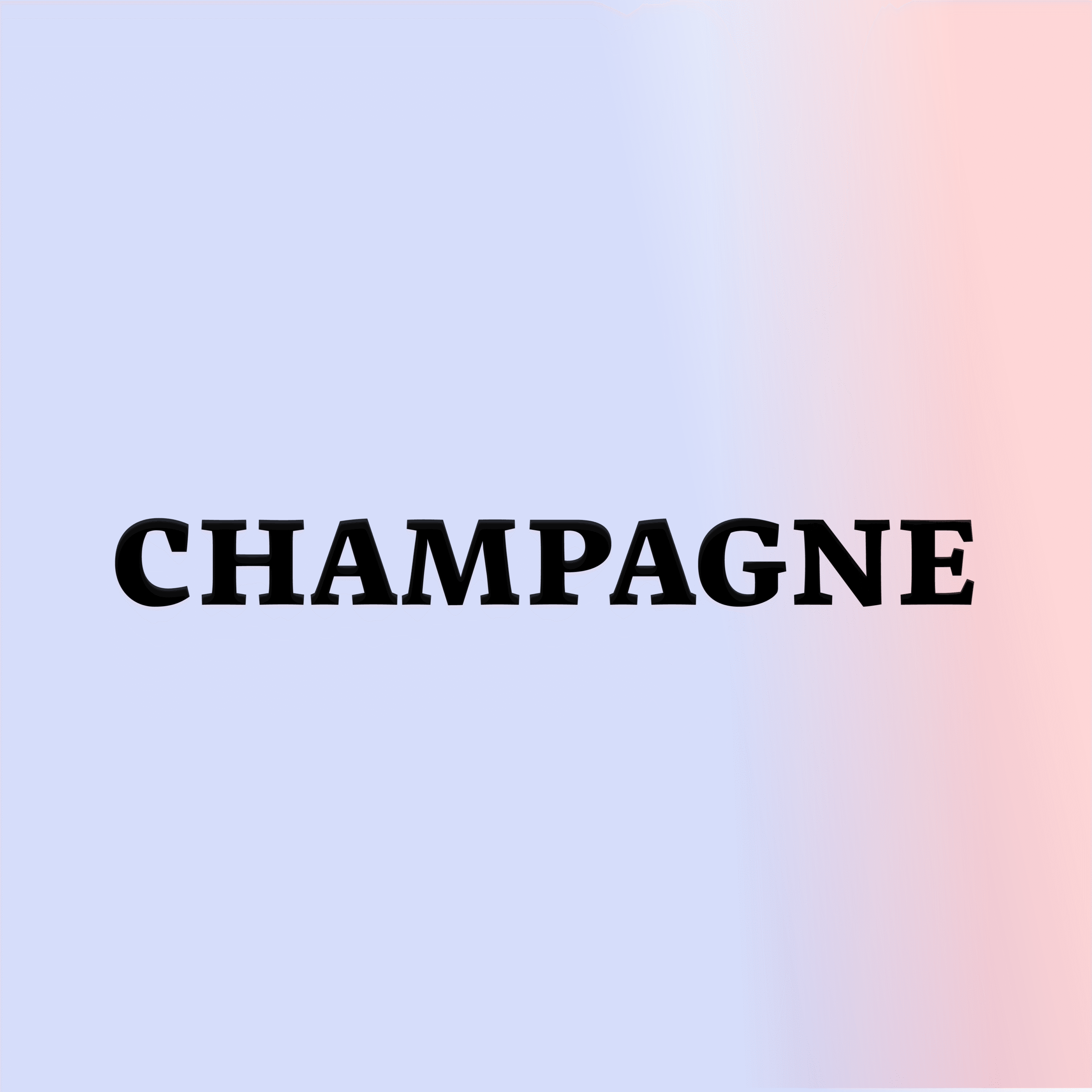 שמפיין (Champagne)