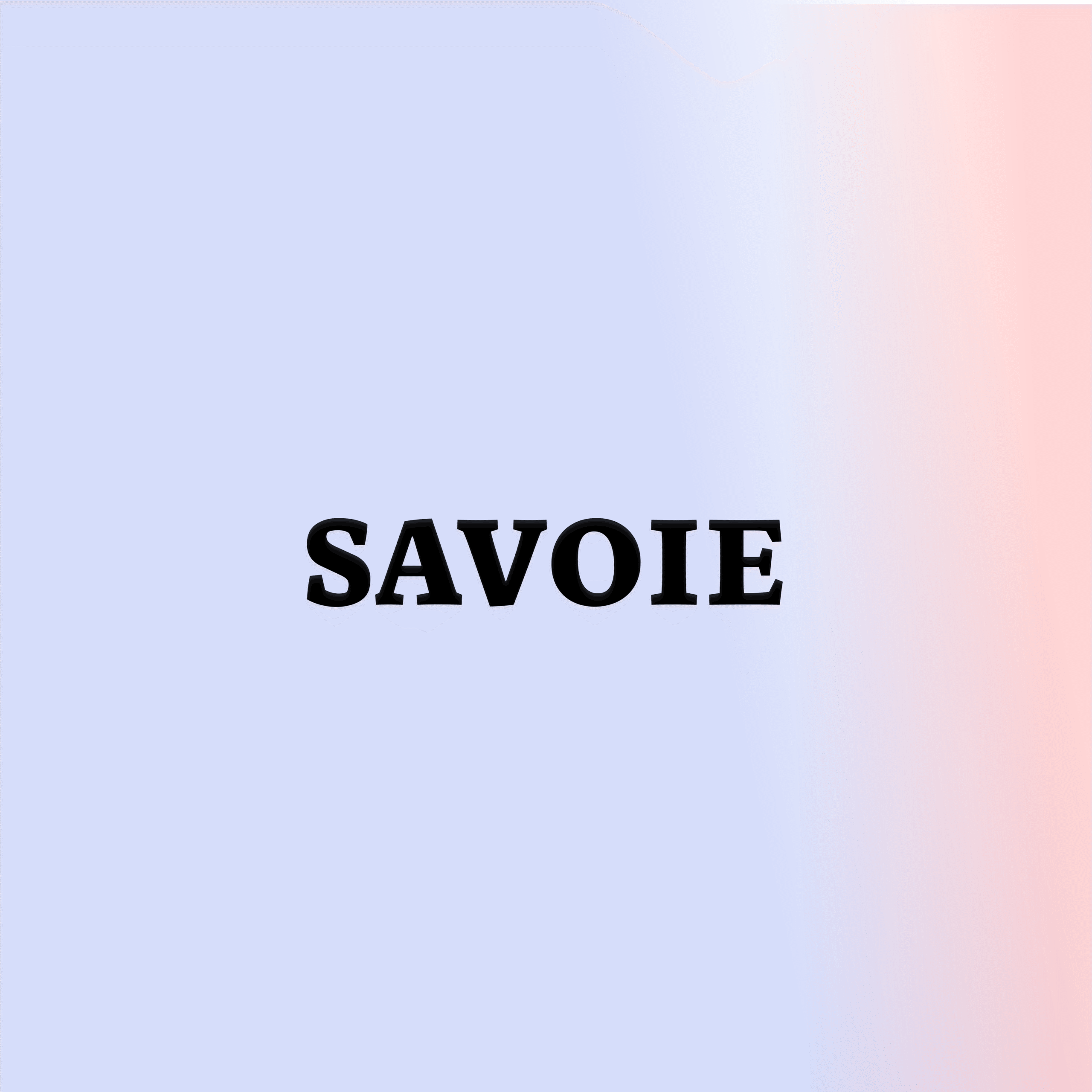 סבואה (Savoie)